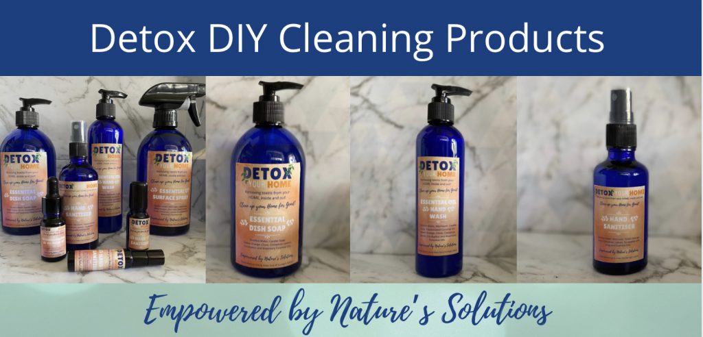Products used to detox your home from harmful germs